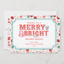 Search for cheer seasonal cards Merry and bright