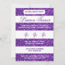 Search for purple martini invitations Modern