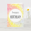 Search for hippie birthday cards Colourful