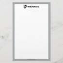 Search for marines stationery paper Usmc stacked black design