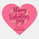 Search for romantic valentines day stickers Elegant