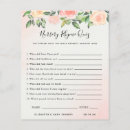Search for nursery rhyme baby shower games Blush pink