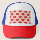 Search for red lips hats Woman