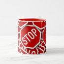 Search for stop sign mugs Road
