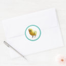 Search for cute bird stickers Yellow