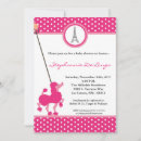 Search for poodle baby shower invitations Paris