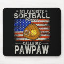Search for softball mum mousepads Cute