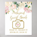 Search for baby shower photo booth posters Pink and gold