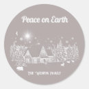 Search for peace on earth stickers Deer
