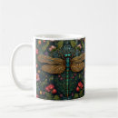 Search for vintage dragonfly mugs Elegant