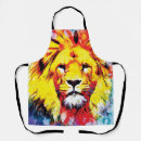 Search for lion aprons Face