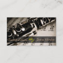 Search for clarinet business cards Flute