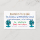 Search for fan business cards Electric