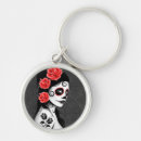 Search for day of the dead key rings Roses