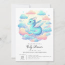 Search for cartoon dragon invitations Pastel