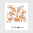 Search for orange fish stickers Goldfish