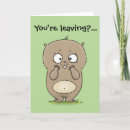 Search for animal farewell cards Cartoon
