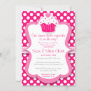Search for cupcake baby shower invitations Heart