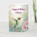 Search for hummingbird birthday cards Happy