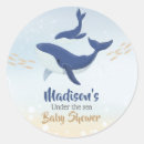 Search for whale birthday party stickers Fish