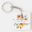 Search for bright floral key rings Flowers