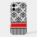 Search for red white damask electronics Modern