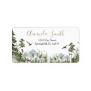 Search for rustic pines return address labels For her