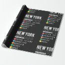 Search for new york wrapping paper Manhattan