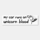 Search for unicorns bumper stickers Humour