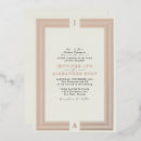 Search for formal black and rose gold invitations Classic