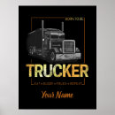 Search for semi truck posters Driver
