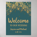 Search for teal wedding posters Elegant