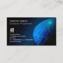 Search for binary code business cards Internet