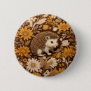 Search for hedgehog badges Brown