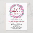 Search for fortieth anniversary cards Vow renewal