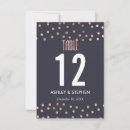 Search for glamourous table cards Gold