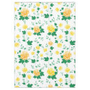 Search for watercolor floral tablecloths Green