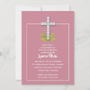 Search for rose first communion invitations Elegant
