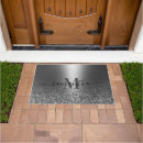 Search for silver metal doormats Elegant