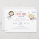 Search for super hero baby shower invitations Dc comics