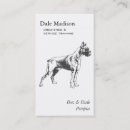 Search for boxer dog business cards Pet