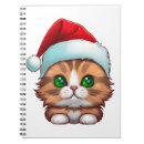 Search for cute fluffy cat notebooks Kitten