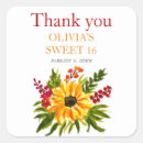 Search for sweet 16 stickers Rustic