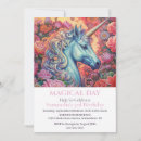 Search for printable unicorn invitations Magical