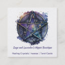 Search for occult business cards Purple