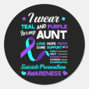 Search for i love my aunt stickers Awareness