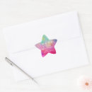 Search for bright stars stickers Watercolor