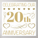 Search for 20th anniversary posters Elegant