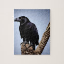 Search for crow bird puzzles Black