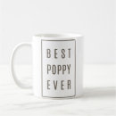 Search for best poppy ever mugs Grandpa
